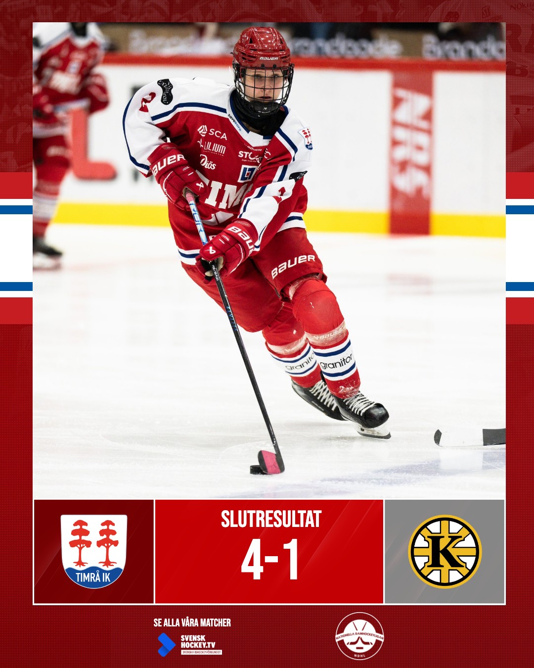 Matchresultat Dam preview